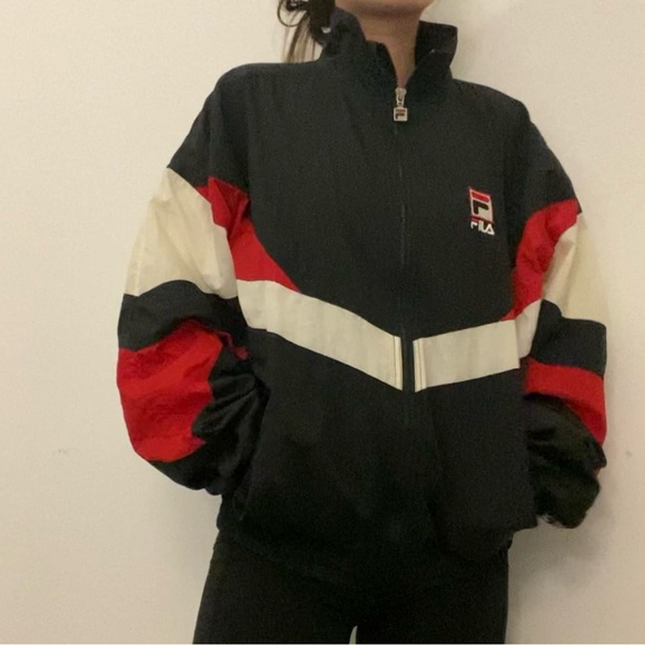Vintage Fila Windbreaker M - Picture 2 of 6